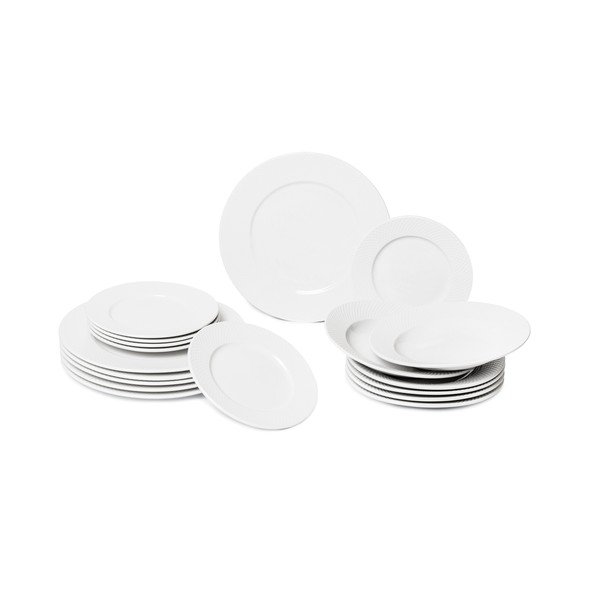 Porcelánová jedálenská súprava 18 ks Imperio – Bonami Essentials