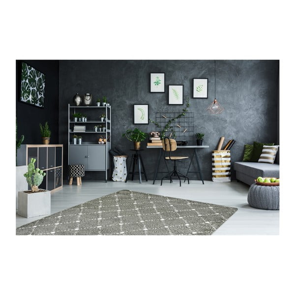 Sivý koberec Obsession My Manhatten Silv, 80 × 250 cm
