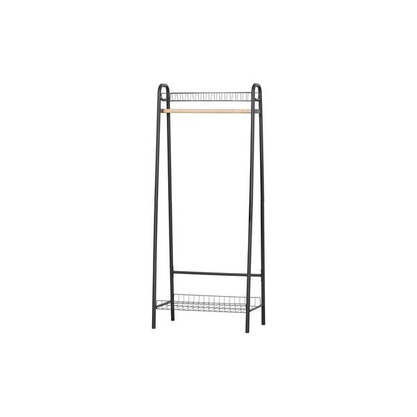 Čierny kovový stojan na oblečenie Jovi – WOOOD-image-1