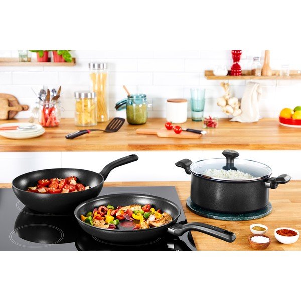 Hliníková panvica ø 24 cm So Chef Black - Tefal-image-2
