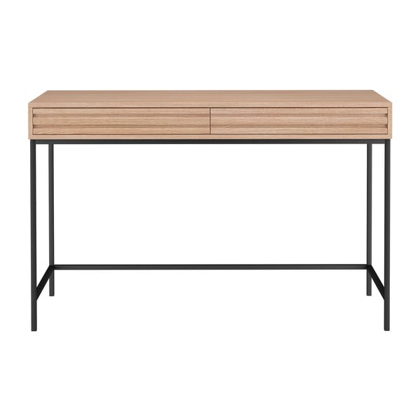 Pracovný stôl s doskou v dubovom dekore 50x120 cm Celine – Støraa-image-4