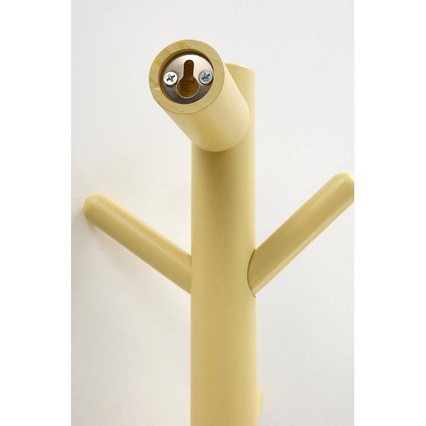 Svetložltý nástenný vešiak z borovicového dreva 21 cm Eddison – Jotex-image-3