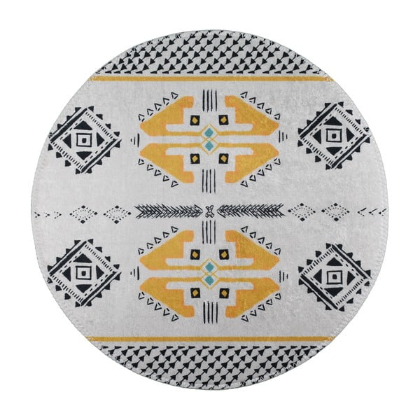 Umývateľný okrúhly koberec ø 100 cm – Vitaus