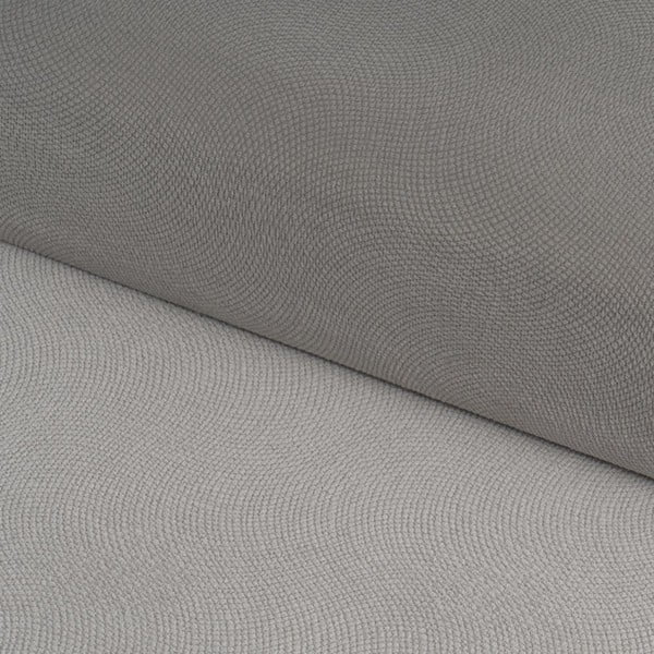 Svetlosivý zamatový taburet Estela – Casa Selección-image-1