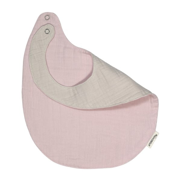 Ružový mušelínový podbradník Kindsgut Oslo-image-4