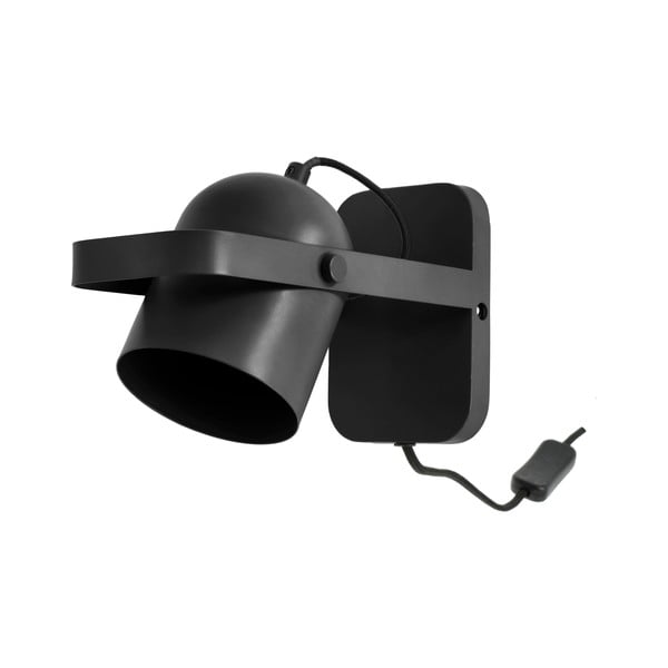 Čierne nástenné svietidlo Nesvik – Villa Collection-image-1