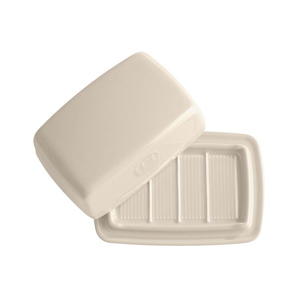 Krémová keramická nádobka na maslo – Emile Henry-image-1