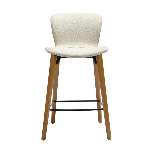 Krémovobiela barová stolička (výška sedadla 68 cm) Paragon – DAN-FORM Denmark-image-1