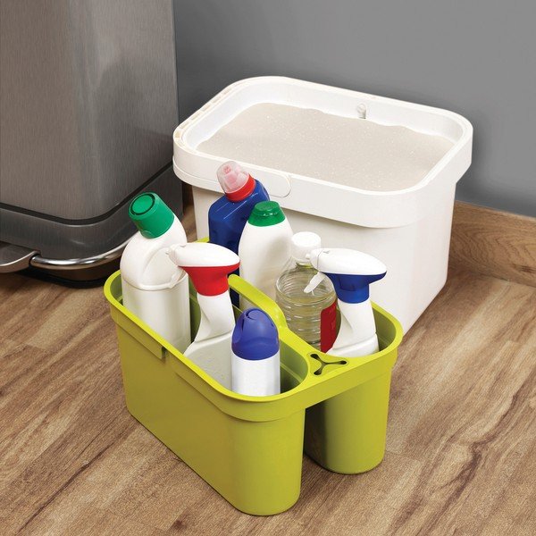 Sivý kýblik na upratovacie prostriedky Joseph Joseph Clean&Store-image-1