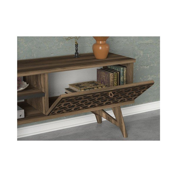 TV komoda v dekore orechového dreva Fina-image-4