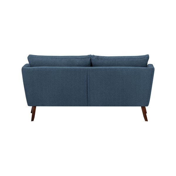 Modrá trojmiestna pohovka Mazzini Sofas Elena, s leňoškou na ľavom rohu-image-4