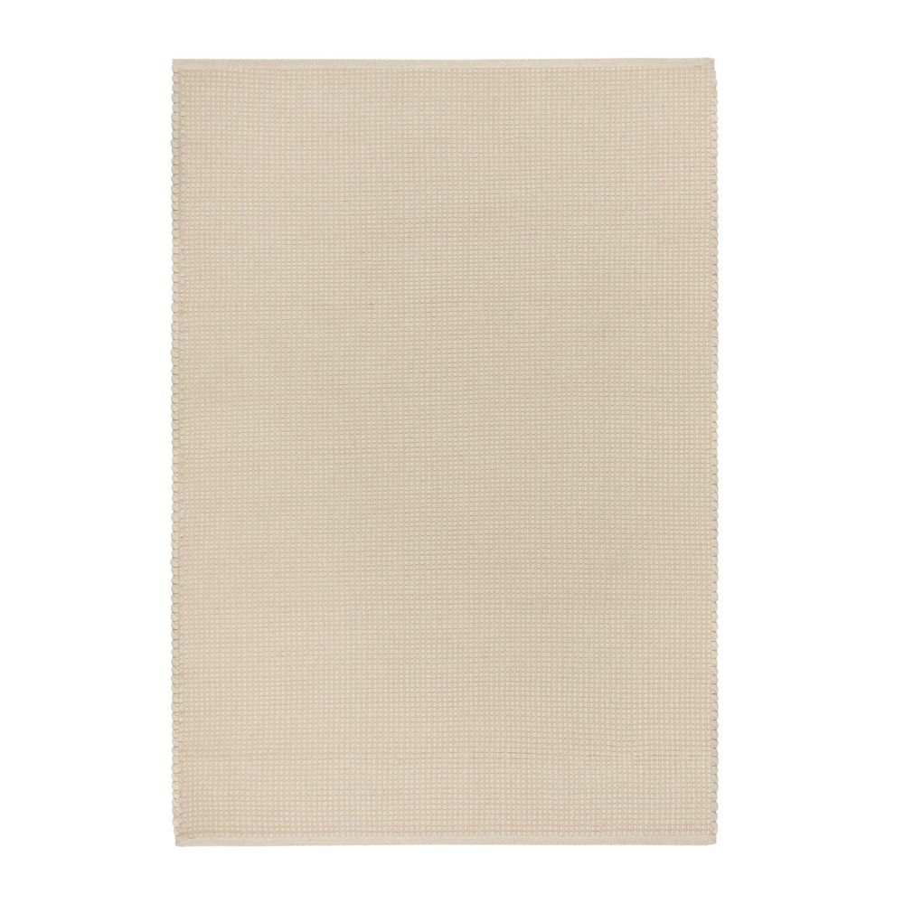 E-shop Béžový ručne tkaný vlnený koberec 140x200 cm Talo – noo.ma