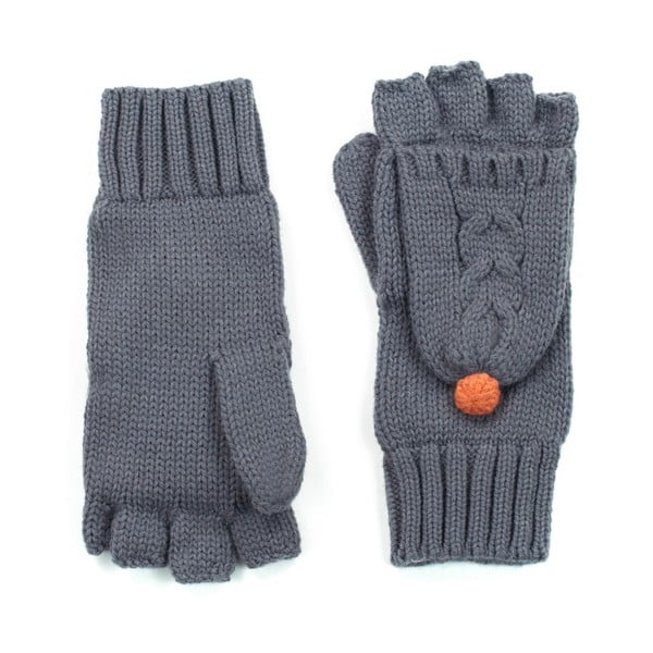 Sivé rukavice Hannah