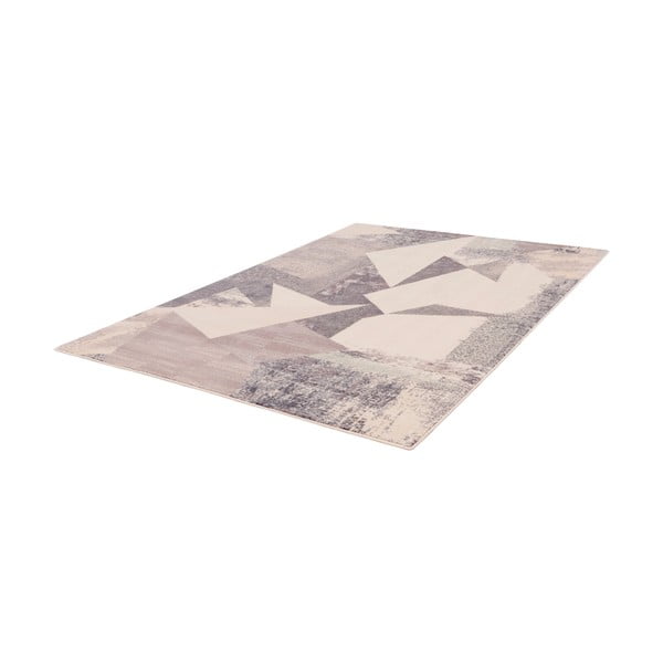 Ružovo-béžový vlnený koberec 160x240 cm Braque alabaster – Agnella-image-4