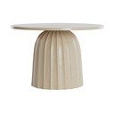 Kovový okrúhly odkladací stolík ø 60 cm Veglia – Light & Living