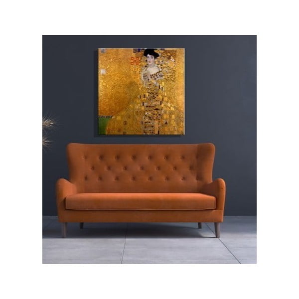 Reprodukcia obrazu Gustav Klimt Adele Bloch-Bauer I, 90 × 90 cm-image-1