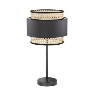 Čierno-béžová stolová lampa Fischer & Honsel Tape