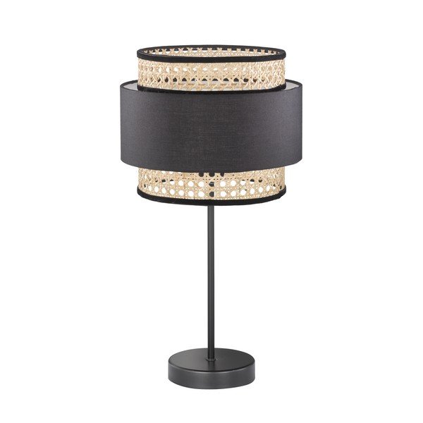 Čierno-béžová stolová lampa Fischer & Honsel Tape