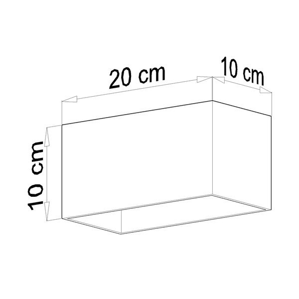Biele stropné svietidlo Sollux Geo-image-2
