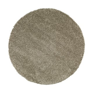 Sivý koberec Universal Aqua Liso, ø 100 cm