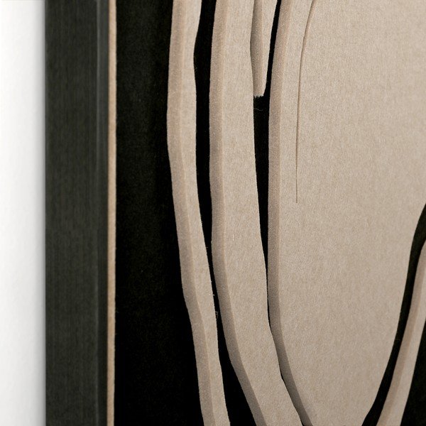 3D obraz s rámom/akustický 90x120 cm Sacred Silence 2 – Malerifabrikken-image-3