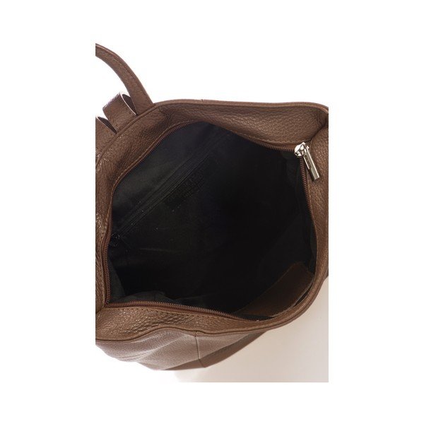 Hnedý kožený batoh Lisa Minardi Narni-image-2