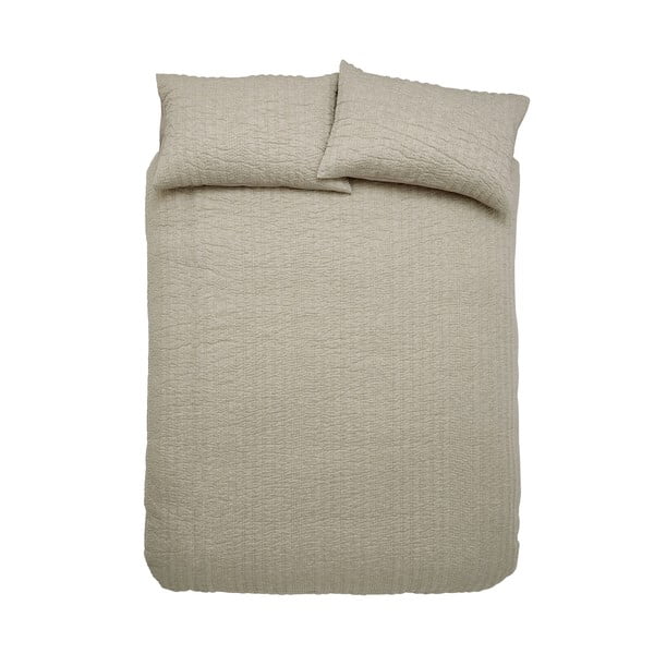 Béžové obliečky na dvojlôžko/predĺžené 230x220 cm Tamba Stripe – Pineapple Elephant