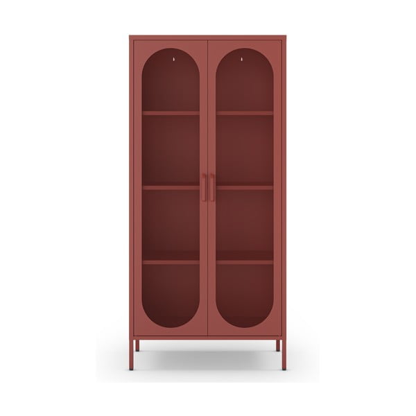 Skrinka v tehlovej farbe 80x170 cm Diora – Marckeric