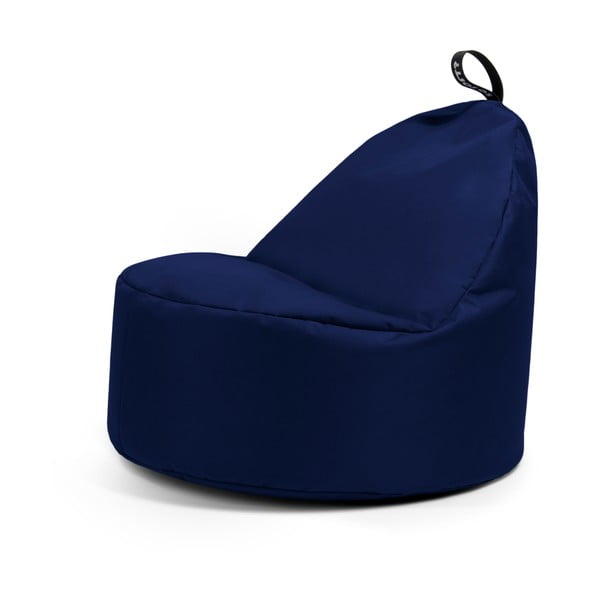Tmavomodrý sedací vak Round XL – So Soft?