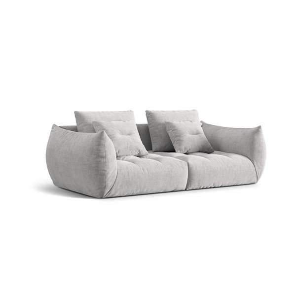 Svetlosivá pohovka 232 cm Bloom – Micadoni Home-image-2