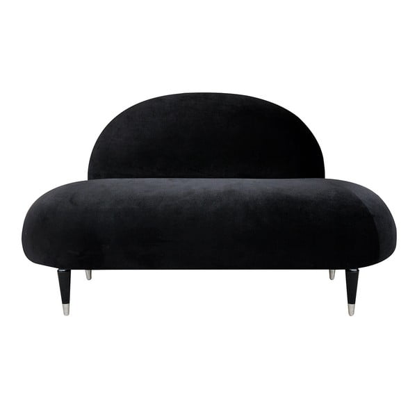 Menšia sofa Beetle, čierna