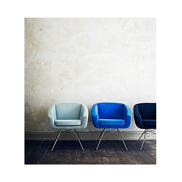 Svetlomodré kreslo Softline Aiko-image-3