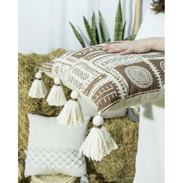 Obliečka na vankúš s prímesou bavlny 45x45 cm – Mila Home-image-3