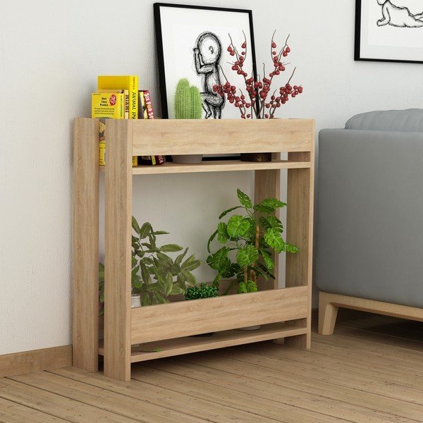 Príručný stolík v dekore dubového dreva Massi Oak-image-1