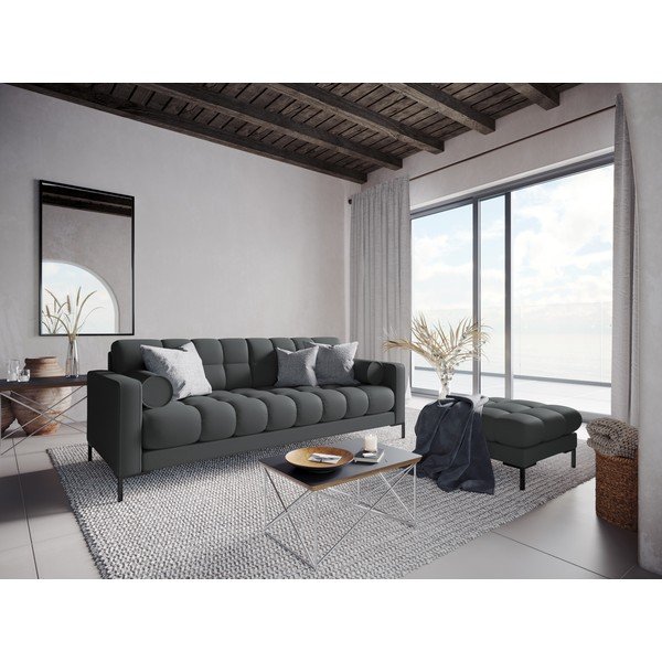 Tmavosivá podnožka Cosmopolitan Design Bali, 60 cm-image-4