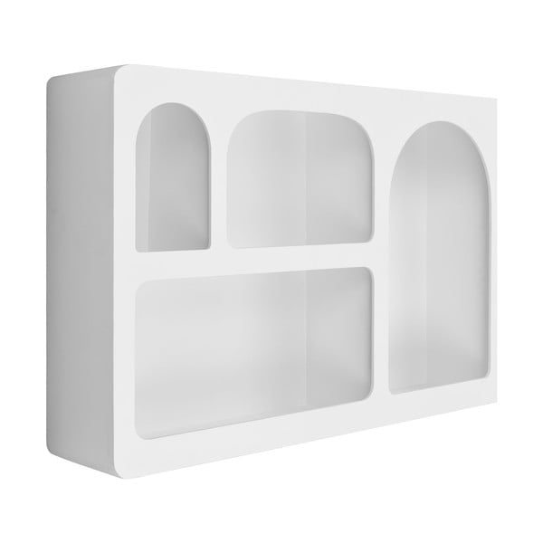 Biela poschodová polica 60 cm Bryne – House Nordic-image-1