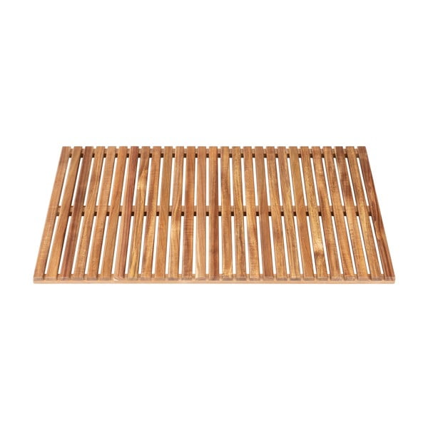 Kúpeľňová podložka z agátového dreva Wenko, 55 x 85 cm-image-1