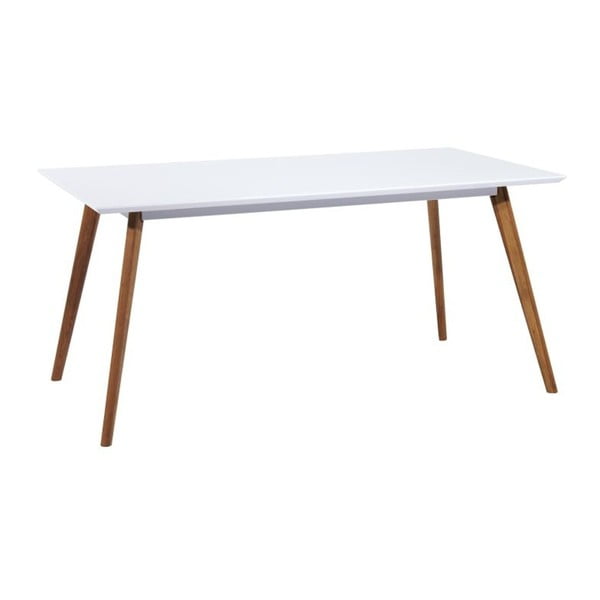 Biely jedálenský stôl Signal Milan, dĺžka 140 cm