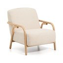 Béžové ženilkové kreslo Sylo – Kave Home