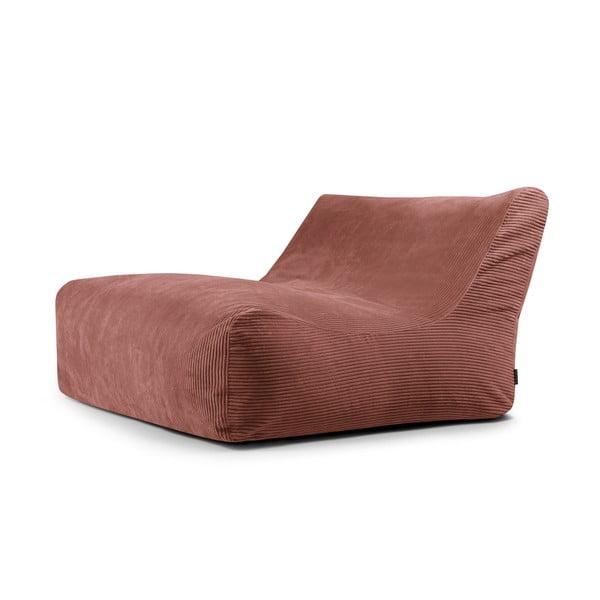 Menčestrový sedací vak v tehlovej farbe Sofa Lounge – SLOWDOWN