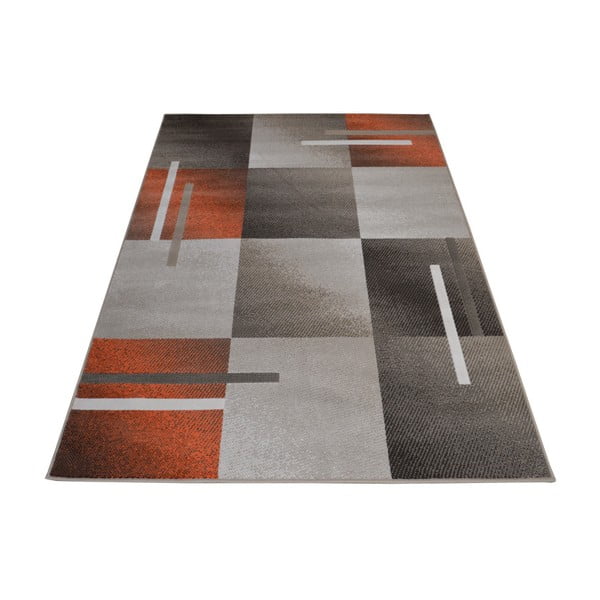 Hnedo-sivý  koberec Webtappeti Modern, 160 x 230 cm