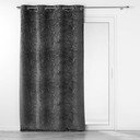 Antracitový zamatový záves 140x240 cm Analia – douceur d'intérieur
