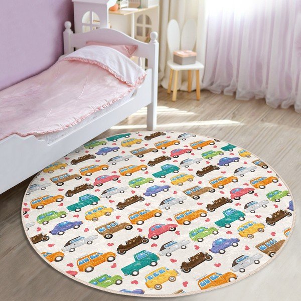 Detský koberec ø 120 cm Comfort – Mila Home-image-1