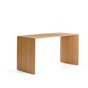 Pracovný stôl v dekore duba 60x140 cm Litto – Kave Home