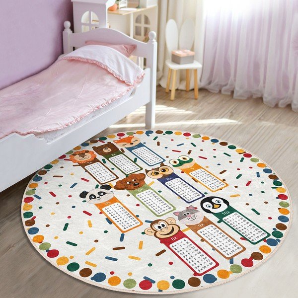 Detský koberec ø 80 cm Comfort – Mila Home-image-3
