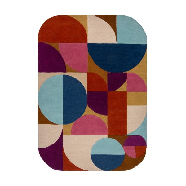 Ručne tkaný vlnený koberec 120x170 cm Mia Arch – Flair Rugs