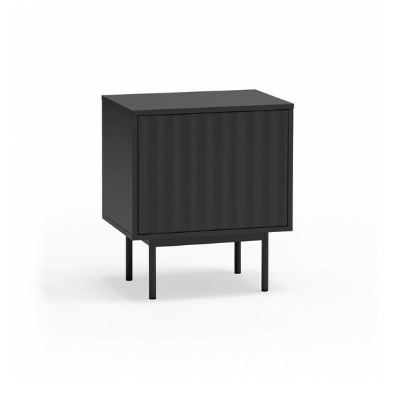 Čierny matný nočný stolík Sierra – Teulat-image-2