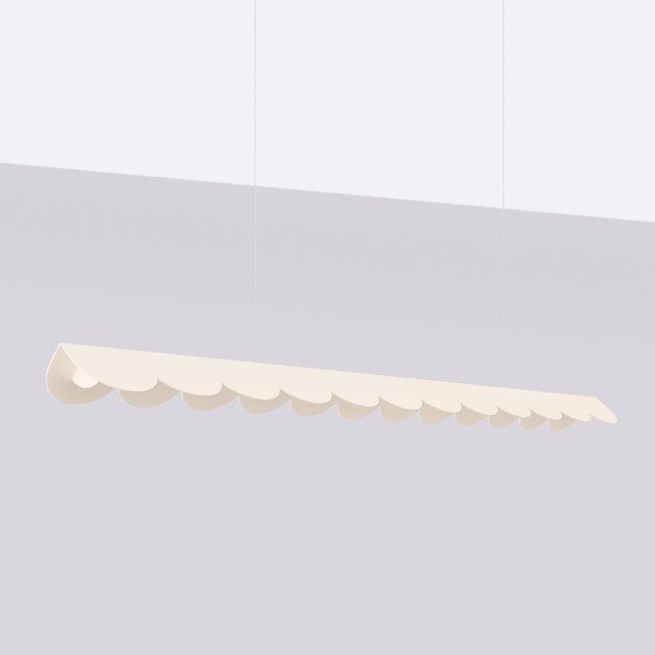 Béžové hliníkové LED závesné svietidlo BISCUIT – Thoro-image-4