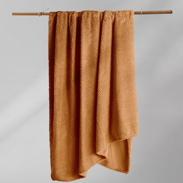 Tmavooranžová deka z mikrovlákna DecoKing Henry, 220 x 240 cm-image-4