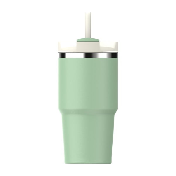 Šalviová zelená termoska so slamkou z nehrdzavejúcej ocele 600 ml Quencher H2.0 FlowState Tumbler Pistachio – Stanley-image-2